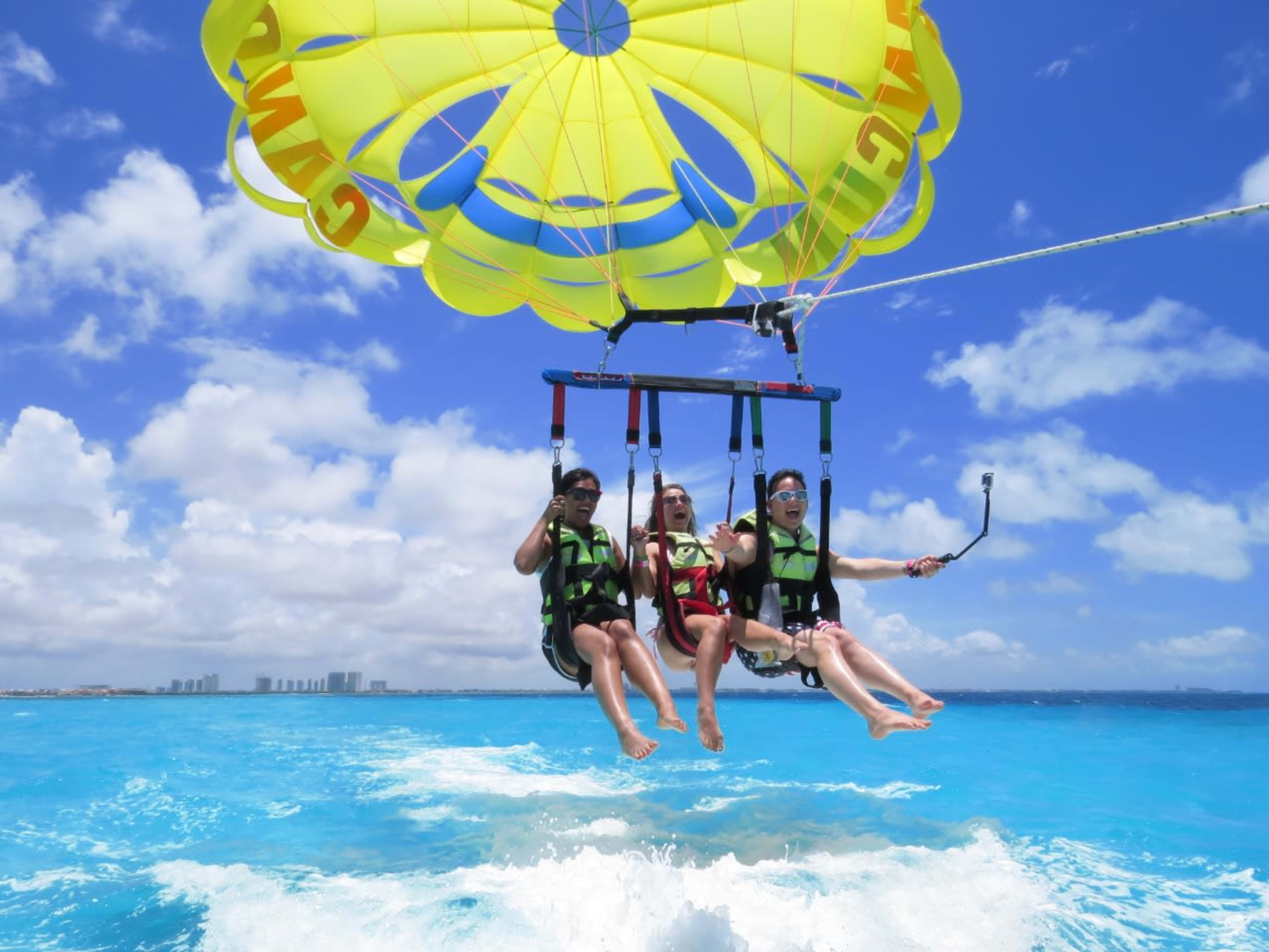Cancun Parasailing Tour | Ocean Flight & Watersports